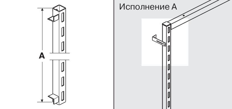 Стійки «Аверс» односторонні крайні (під У 117)