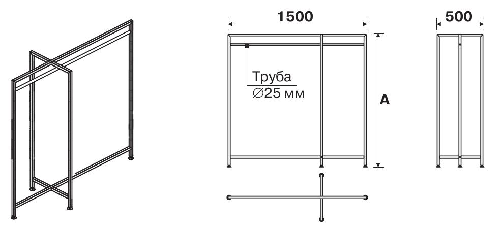 Модуль 1 (без полиць)